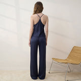 Washable Silk Bias Cami Pant Set
