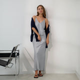 Washable Silk Maxi Bias Skirt