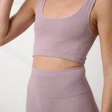 Seamless Modal Flow Cropped Tank